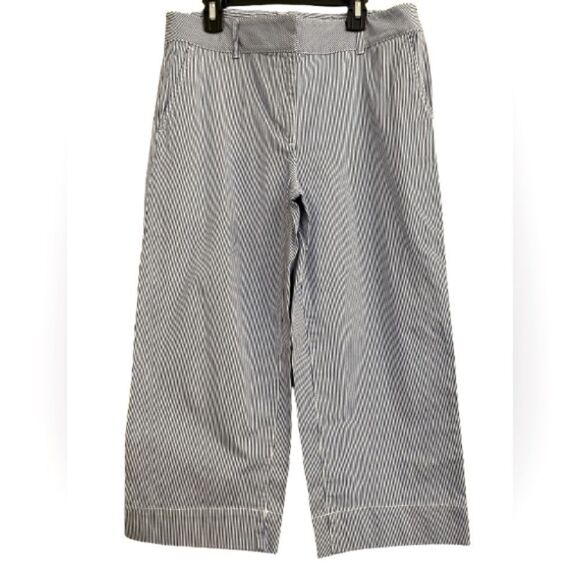 Talbots Blue Striped Pants - Picture 1 of 8